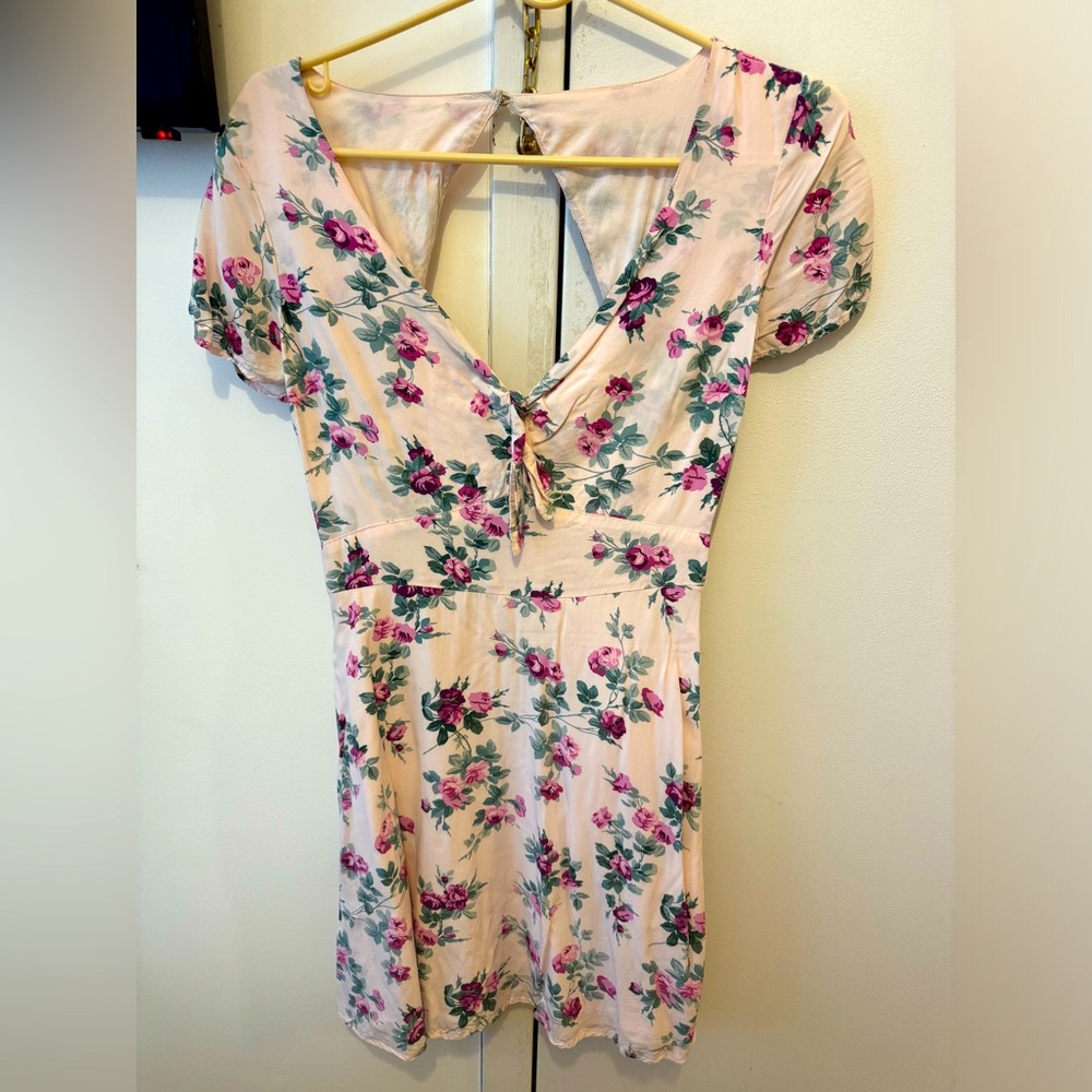 Abercrombie Purple Lavender Floral Dress